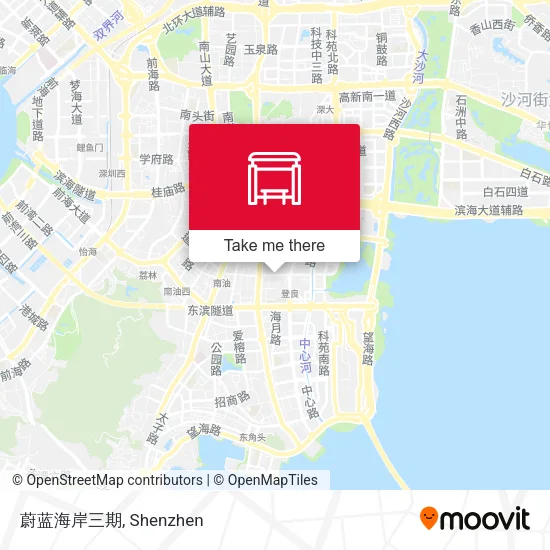 蔚蓝海岸三期 map