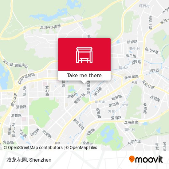 城龙花园 map