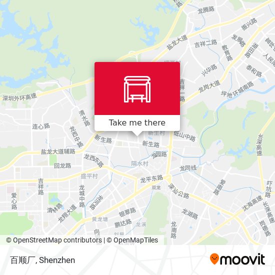 百顺厂 map