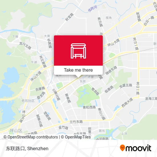东联路口 map