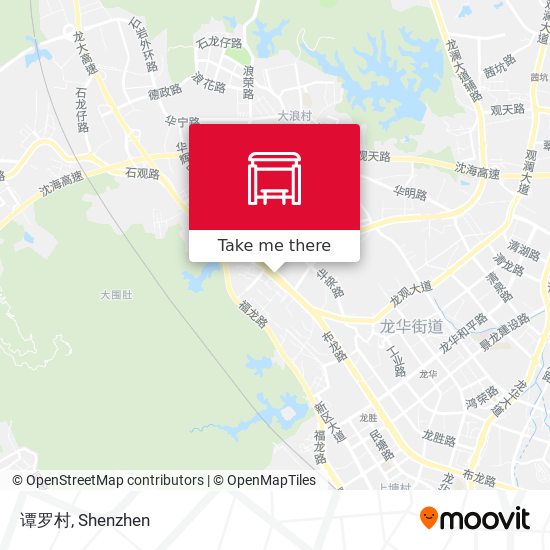 谭罗村 map