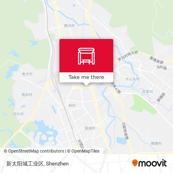 新太阳城工业区 map