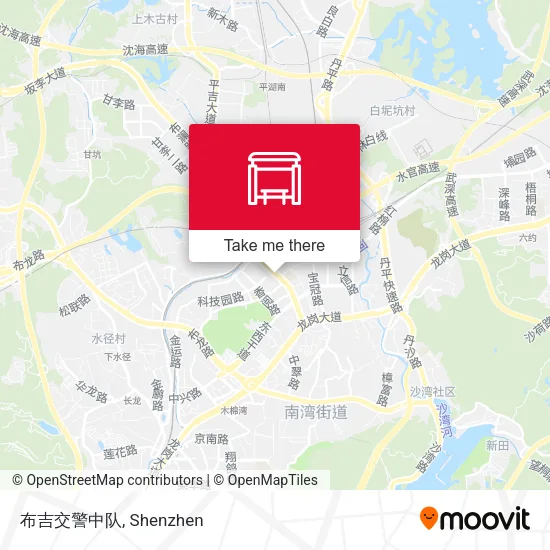 布吉交警中队 map