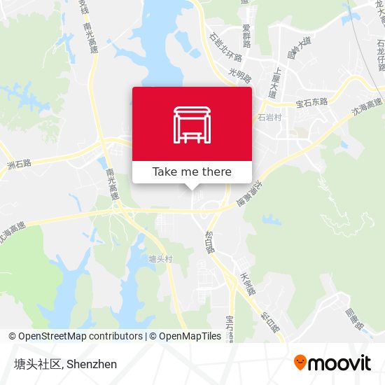 塘头社区 map