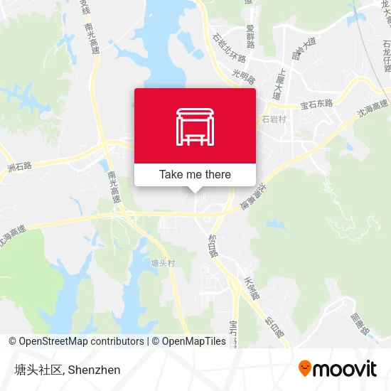 塘头社区 map