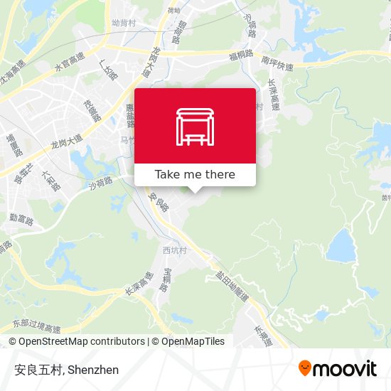 安良五村 map