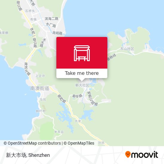 新大市场 map