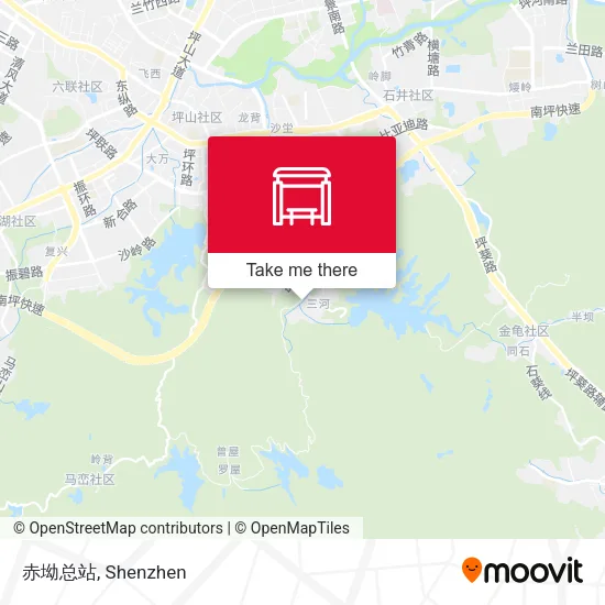 赤坳总站 map