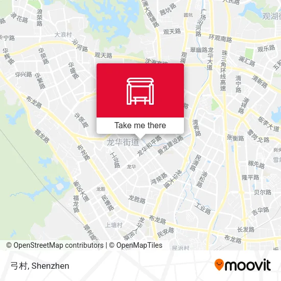 弓村 map