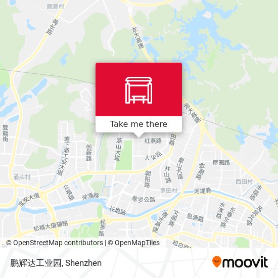 鹏辉达工业园 map