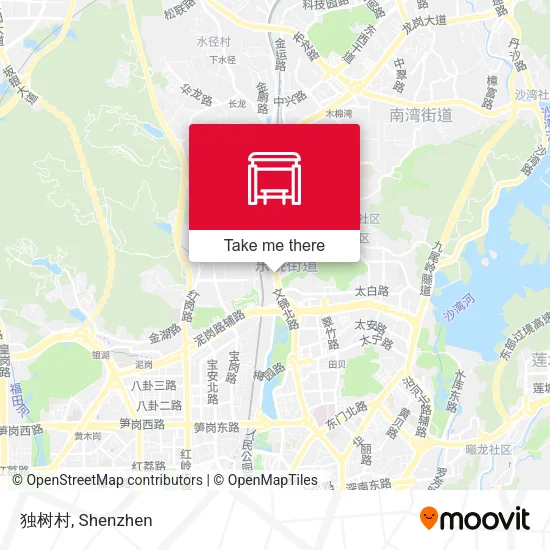 独树村 map