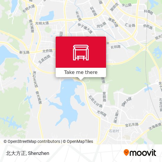 北大方正 map