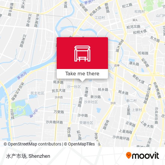 水产市场 map