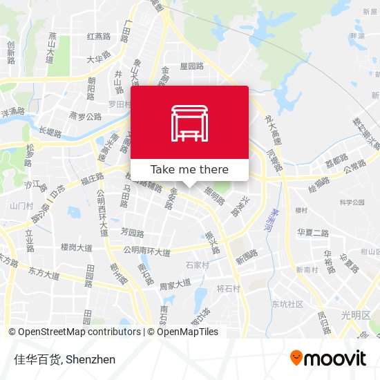 佳华百货 map