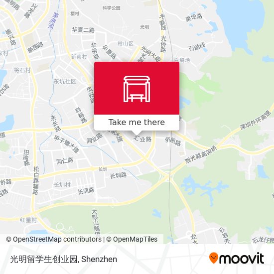 光明留学生创业园 map