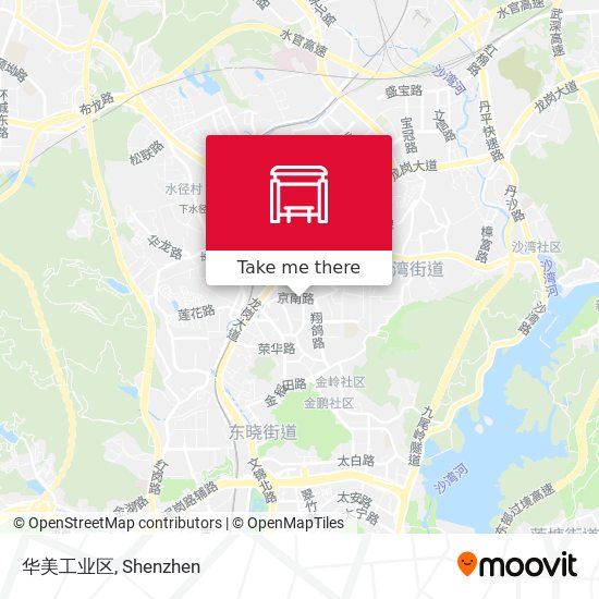 华美工业区 map