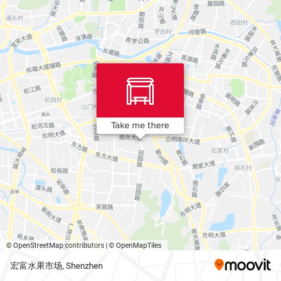宏富水果市场 map