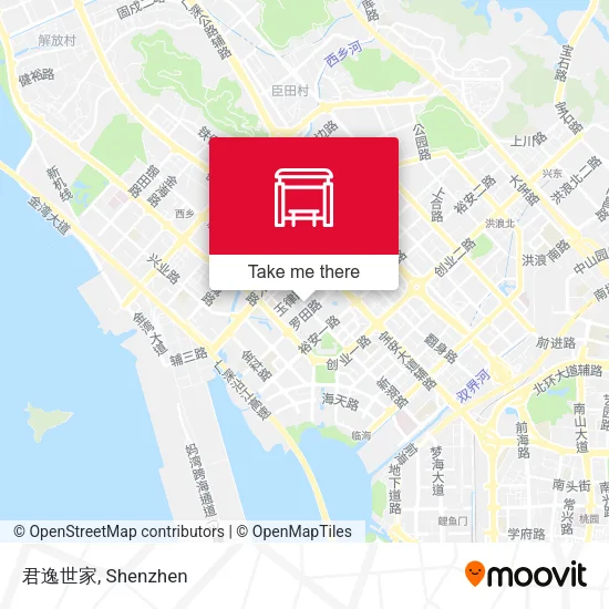 君逸世家 map