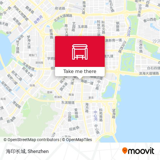 海印长城 map