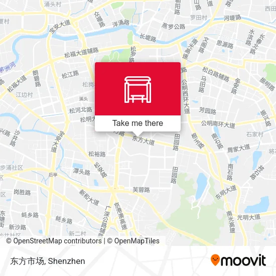 东方市场 map
