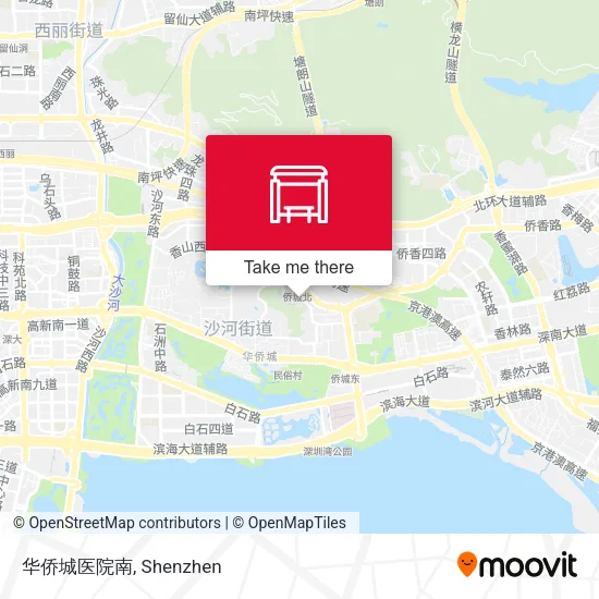 华侨城医院南 map