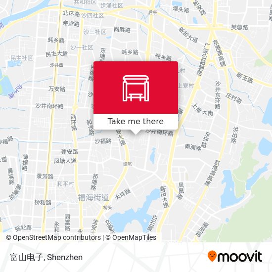 富山电子 map