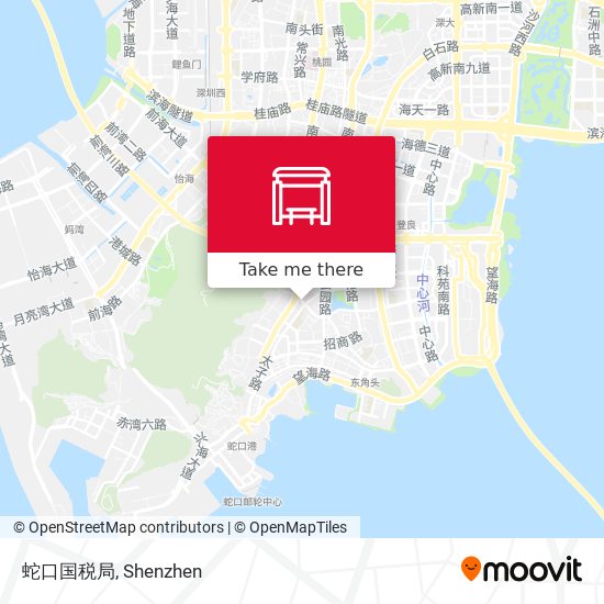 蛇口国税局 map