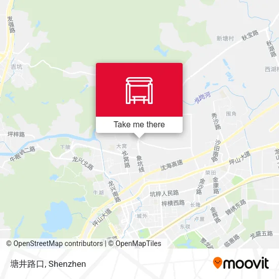 塘井路口 map