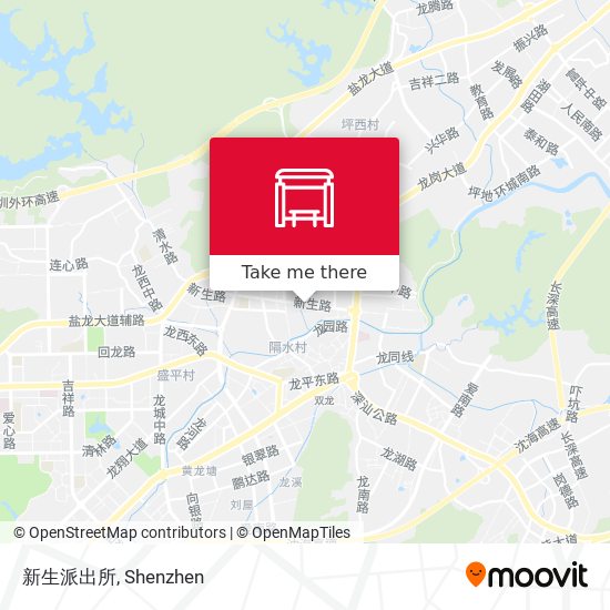新生派出所 map