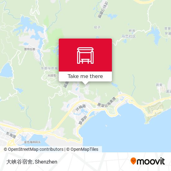 大峡谷宿舍 map
