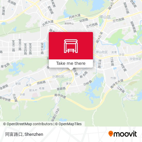 同富路口 map