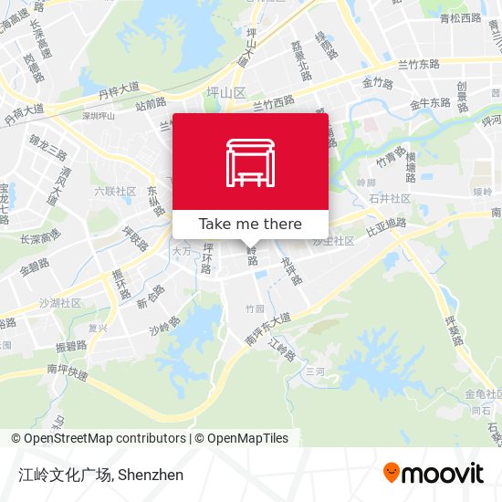江岭文化广场 map