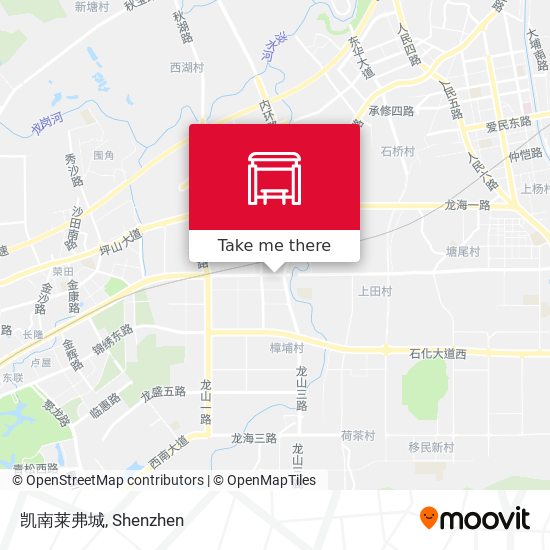 凯南莱弗城 map