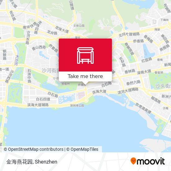 金海燕花园 map