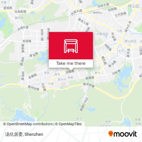 汤坑居委 map