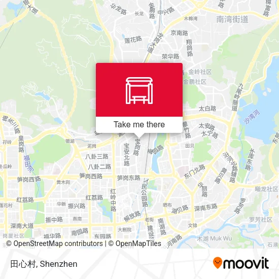 田心村 map