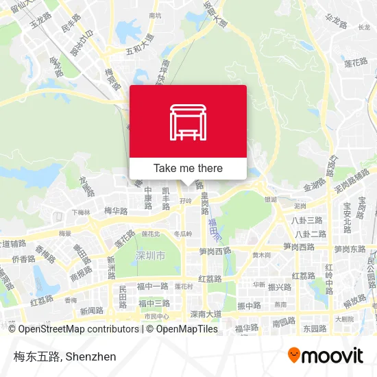 梅东五路 map