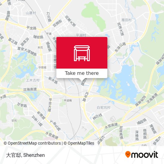 大官邸 map
