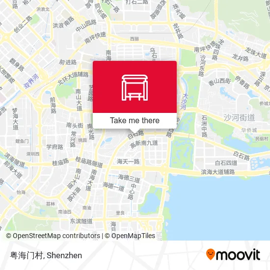 粤海门村 map
