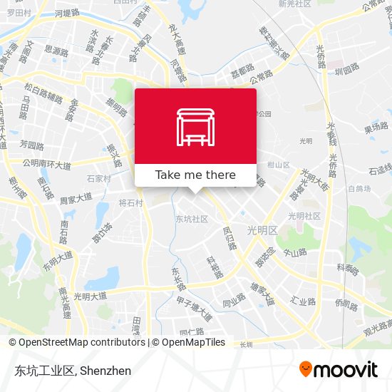 东坑工业区 map
