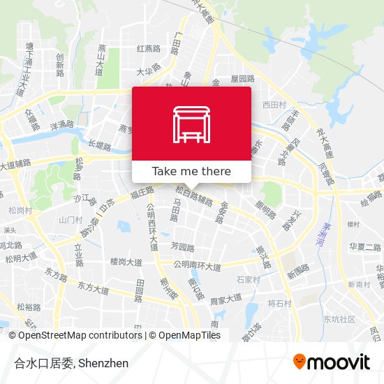 合水口居委 map