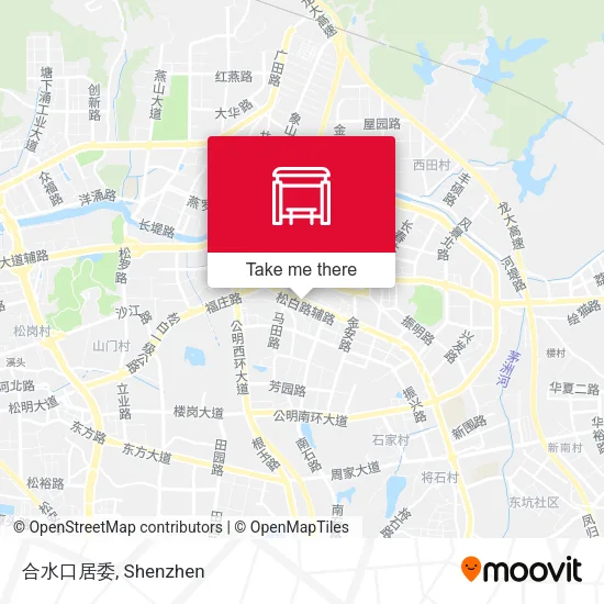 合水口居委 map