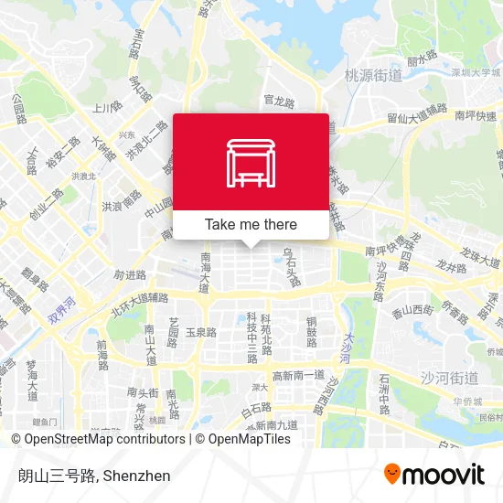 朗山三号路 map