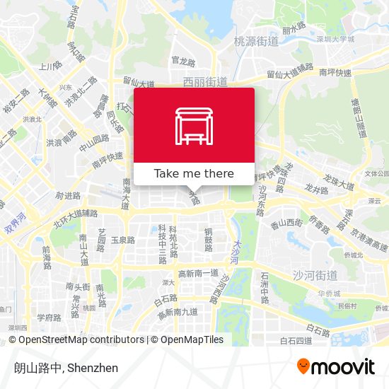 朗山路中 map