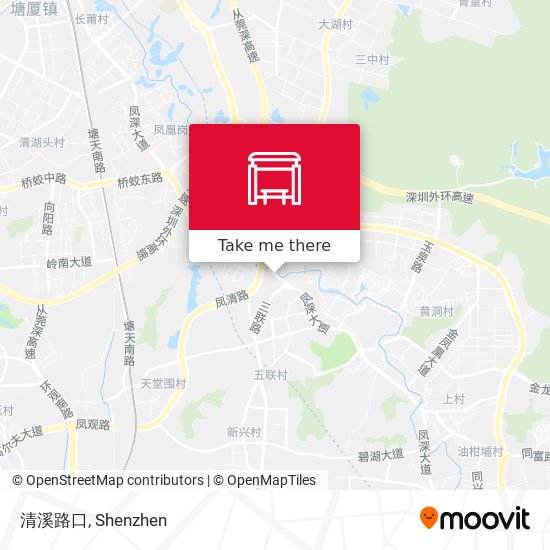 清溪路口 map