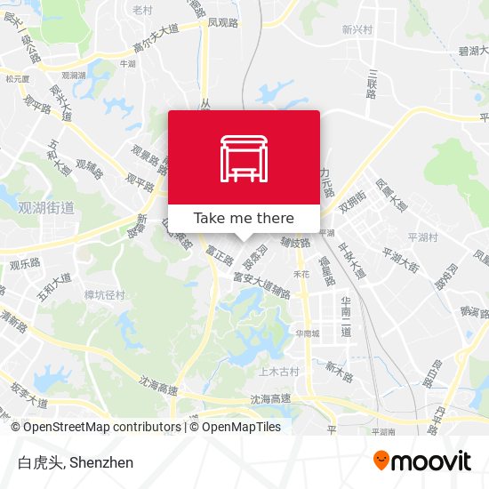 白虎头 map