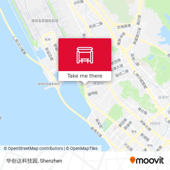 华创达科技园 map
