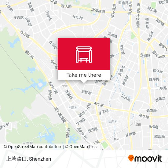 上塘路口 map