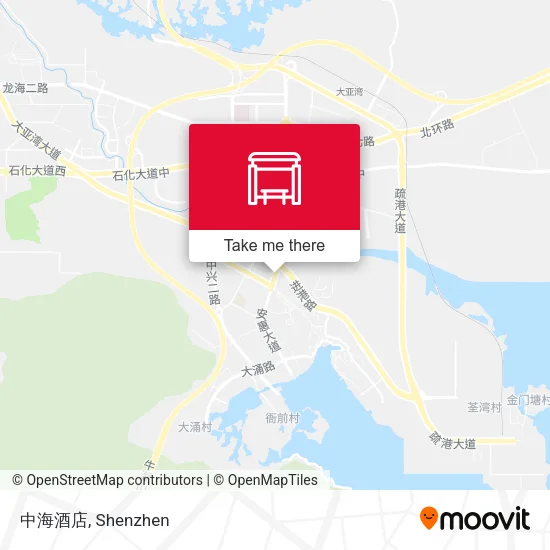 中海酒店 map