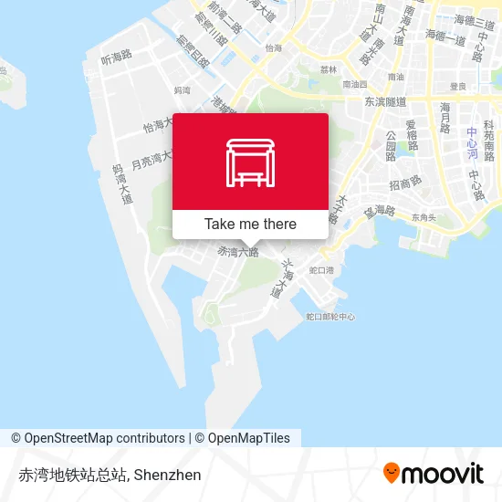赤湾地铁站总站 map